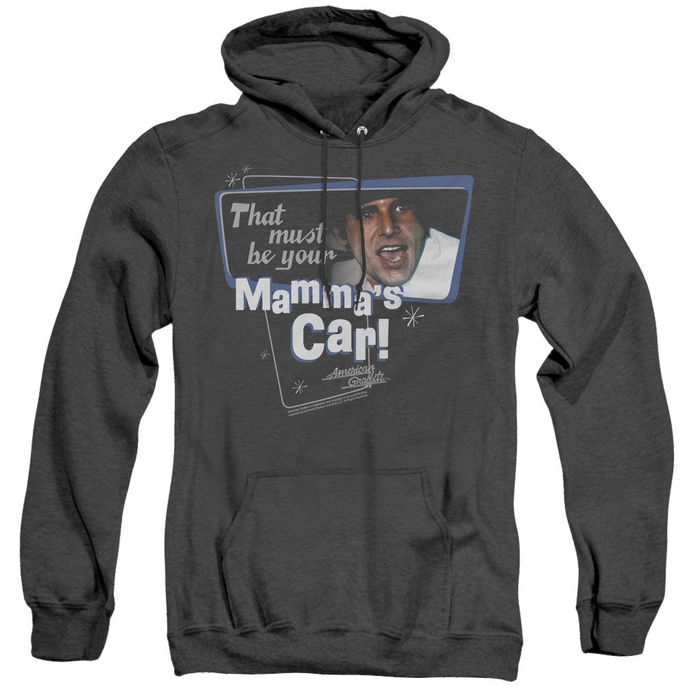 American Graffiti Mammas Car - Heather Pullover Hoodie
