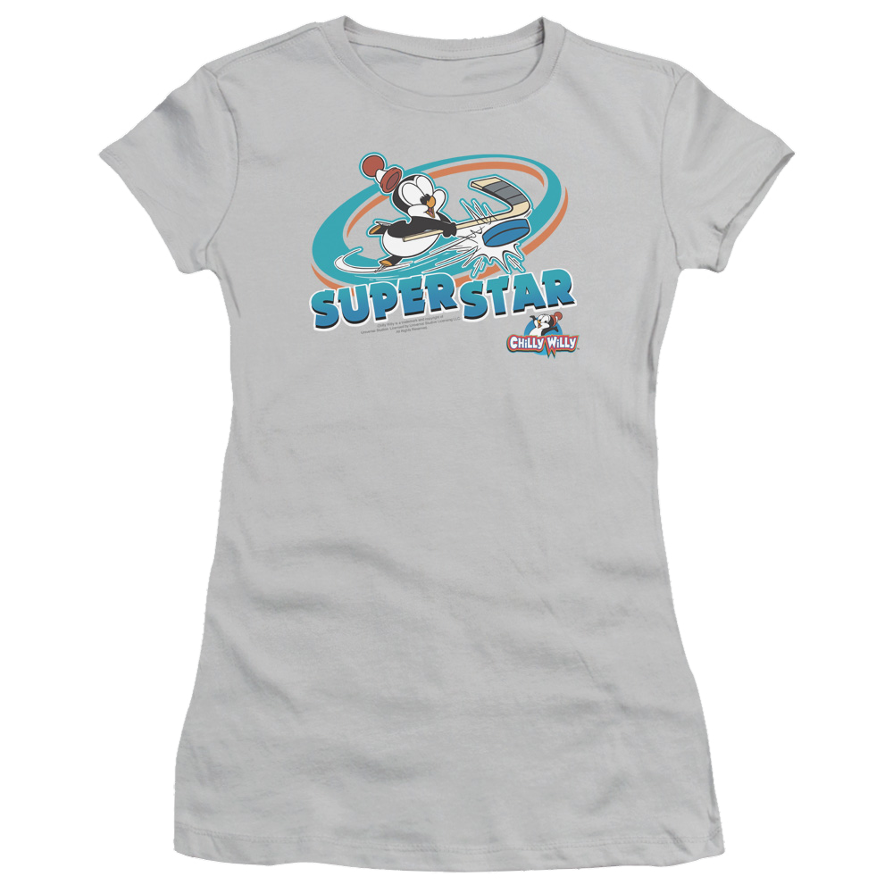 Chilly Willy Slap Shot - Juniors T-Shirt