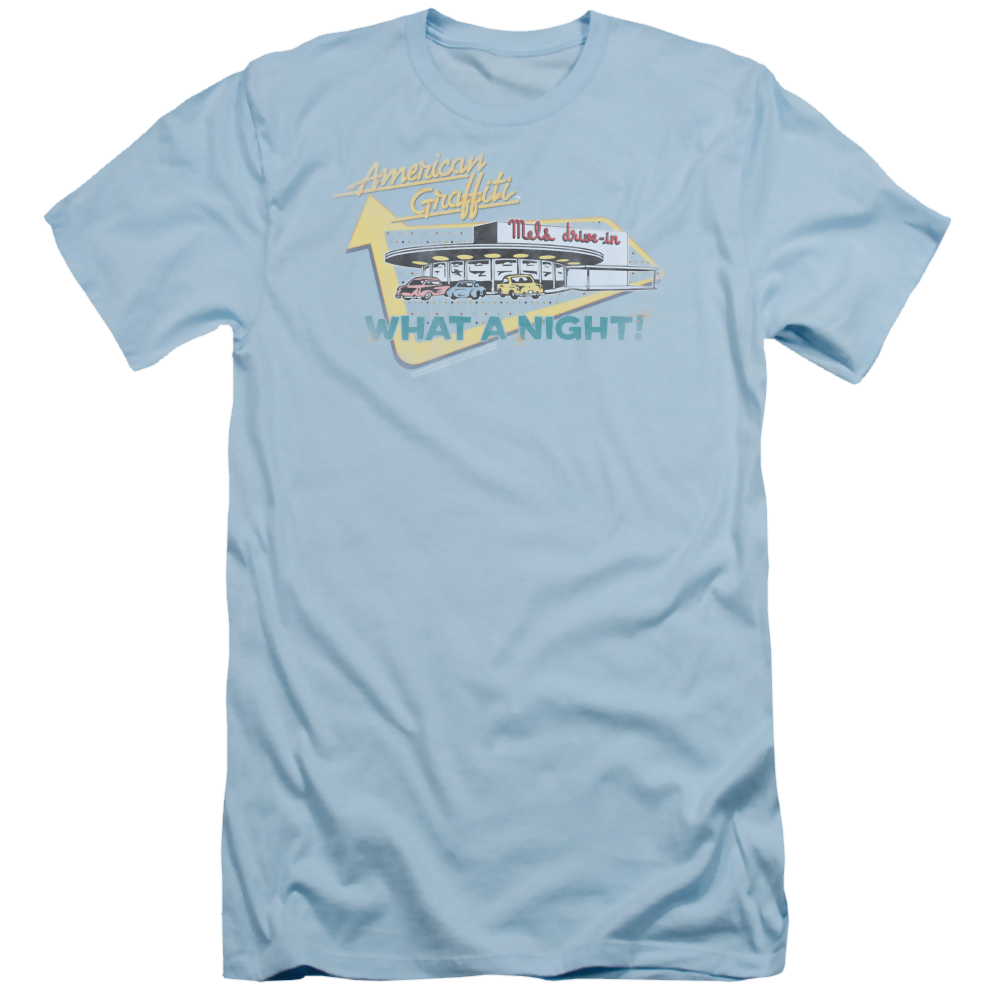 American Graffiti Mels Drive In - Men's Slim Fit T-Shirt
