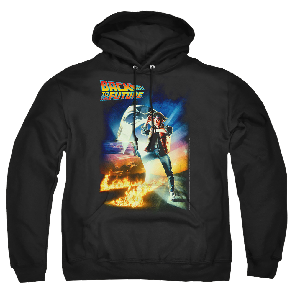 Back To The Future Poster - Pullover Hoodie