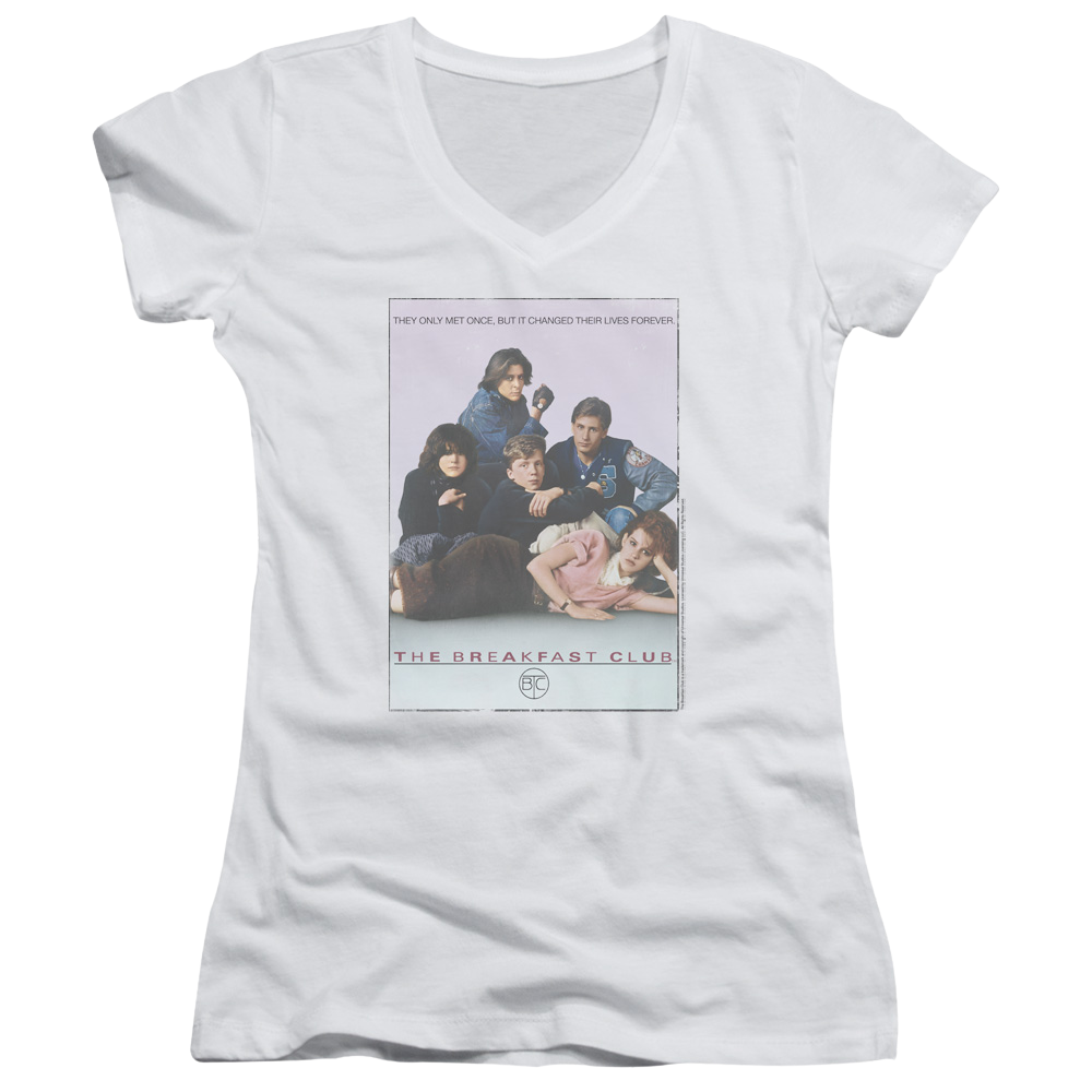 Breakfast Club, The Bc Poster - Juniors V-Neck T-Shirt