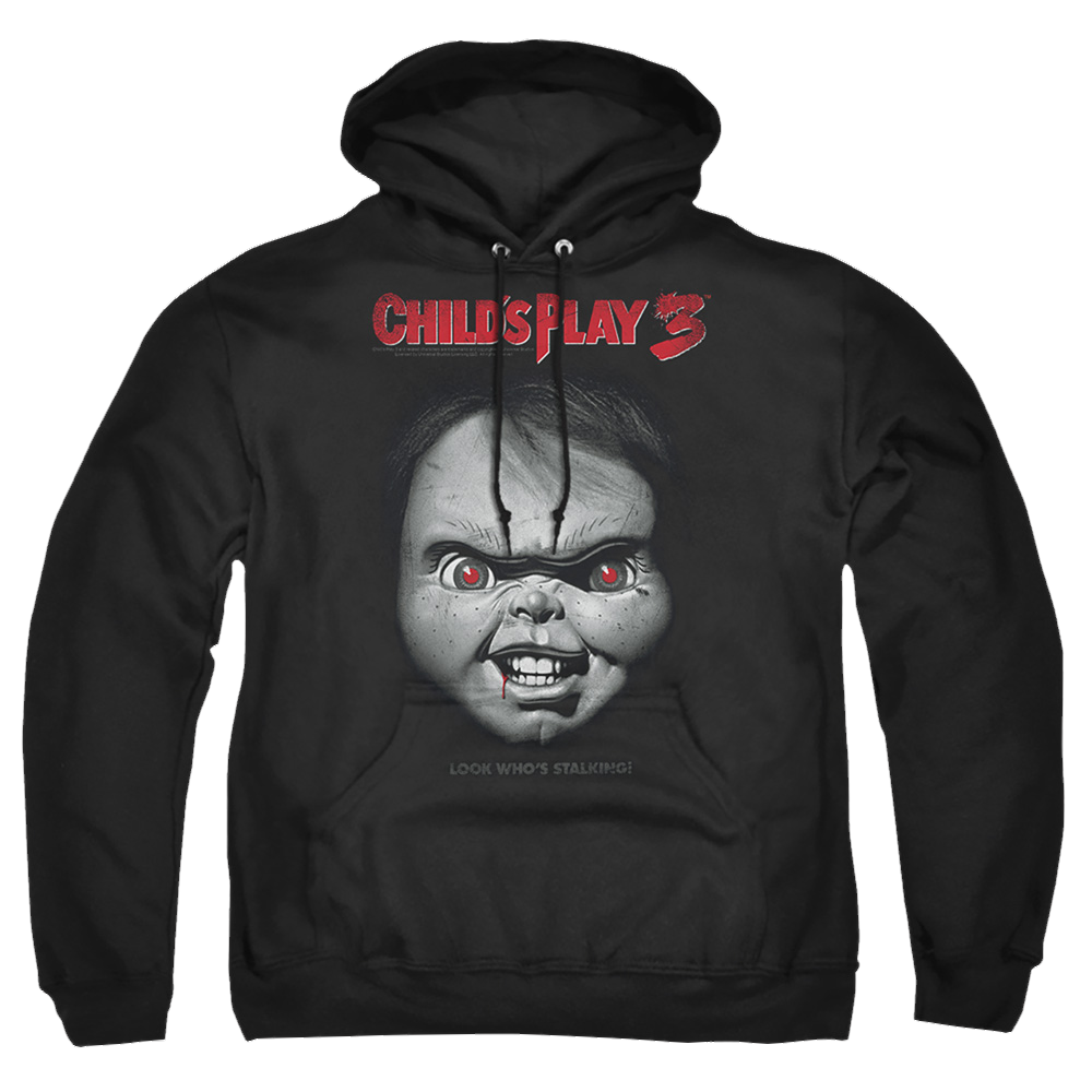 Child's Play Face Poster - Pullover Hoodie