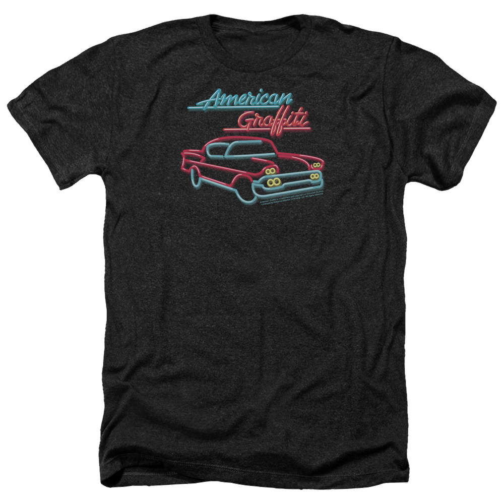 American Graffiti Neon - Men's Heather T-Shirt