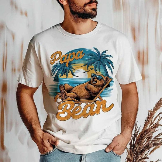 Vintage Papa Bear , Papa Bear , Relaxing Papa , Father's Day , Funny Dad , Birthday Dad , Dad , Best Gift For Dad