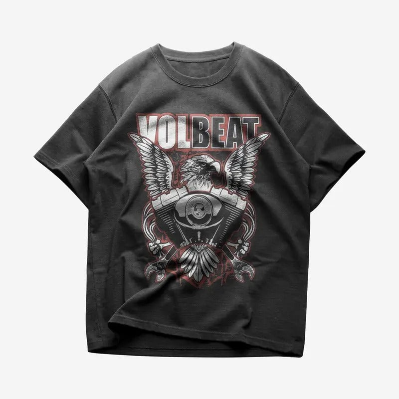 Volbeat T-Shirt - Premium Quality Cotton - Eye-Catching Graphic - Perfect for Rock & Metal Fans - Limited Edition
