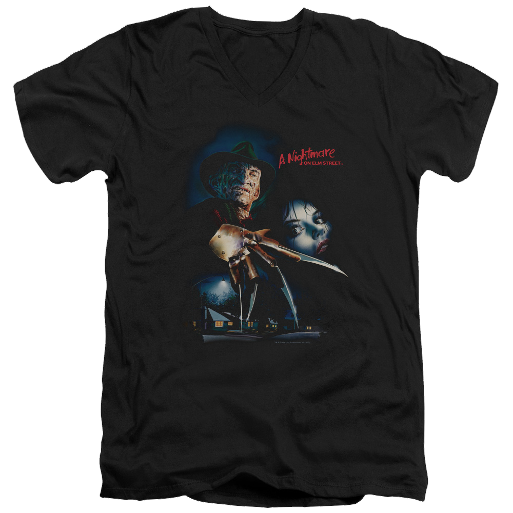 A Nightmare on Elm Street Elm Street Poster - Men's V-Neck T-Shirt
