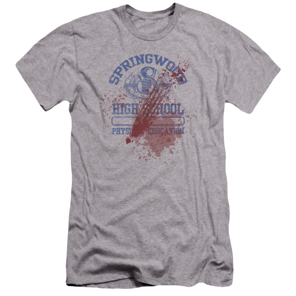 A Nightmare on Elm Street Springwood High Victim - Men's Premium Slim Fit T-Shirt