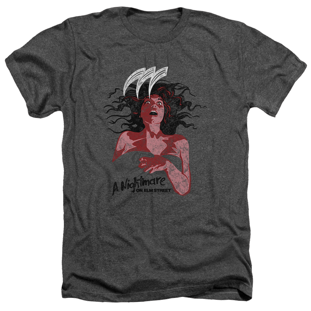 A Nightmare on Elm Street Illustrated European Poster - Men's Heather T-Shirt