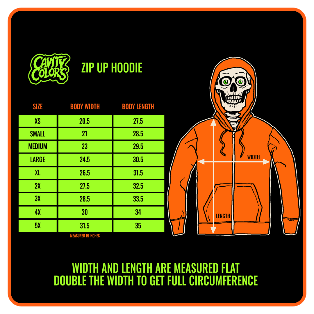 AMERICAN PSYCHO: UTTERLY INSANE - ZIP-UP HOODIE