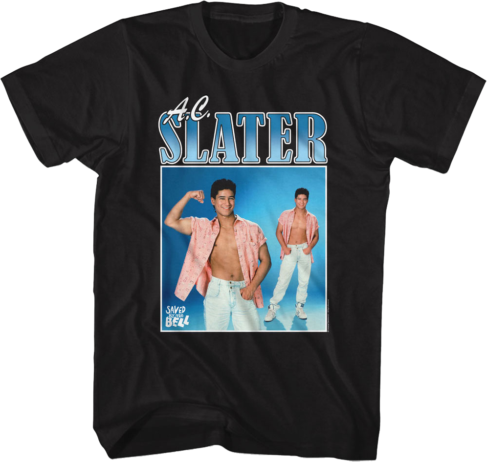 A.C. Slater Saved By The Bell T-Shirt