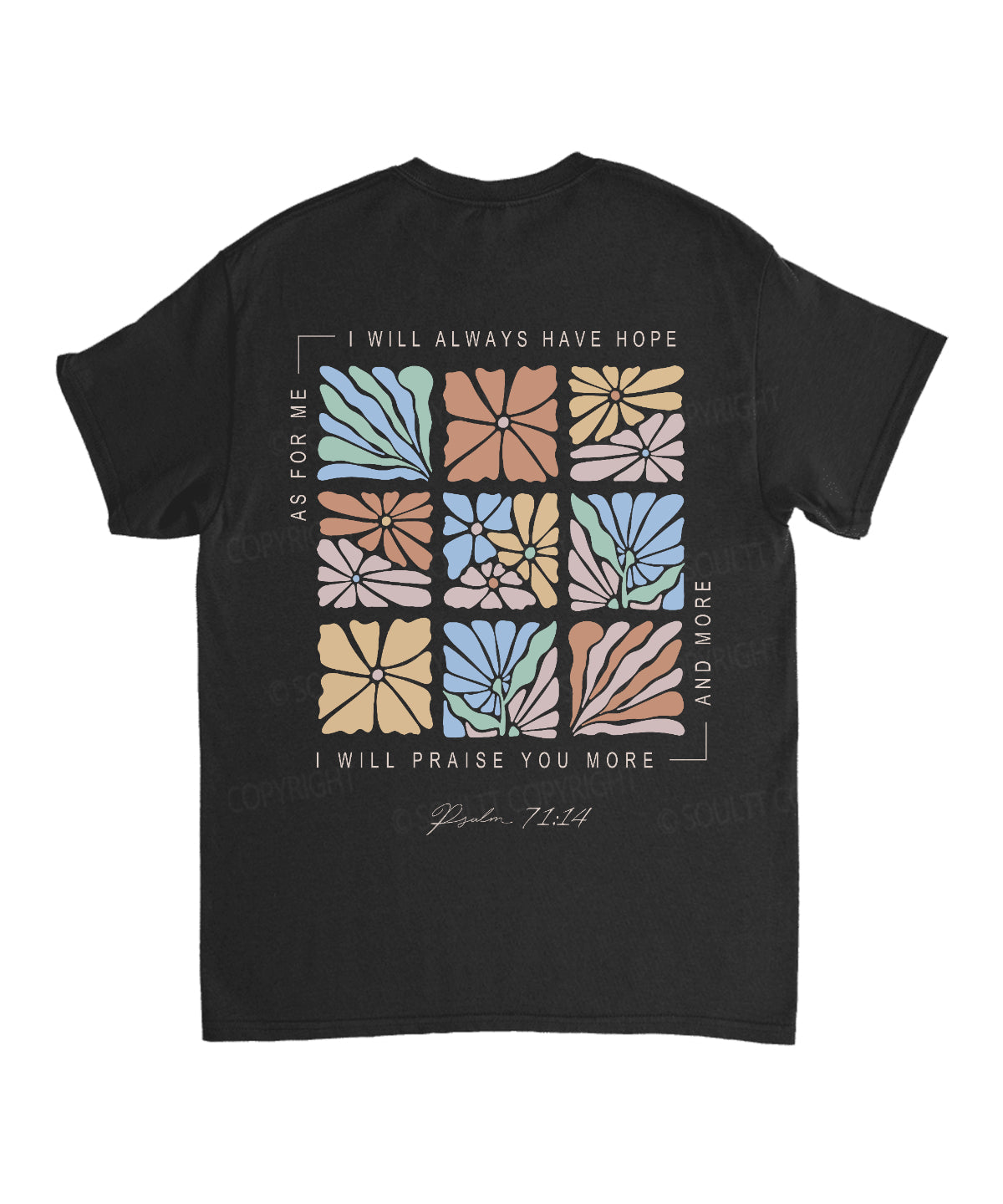 I Will Always Have Hope Double Sided Unisex Cotton Christian T-Shirt