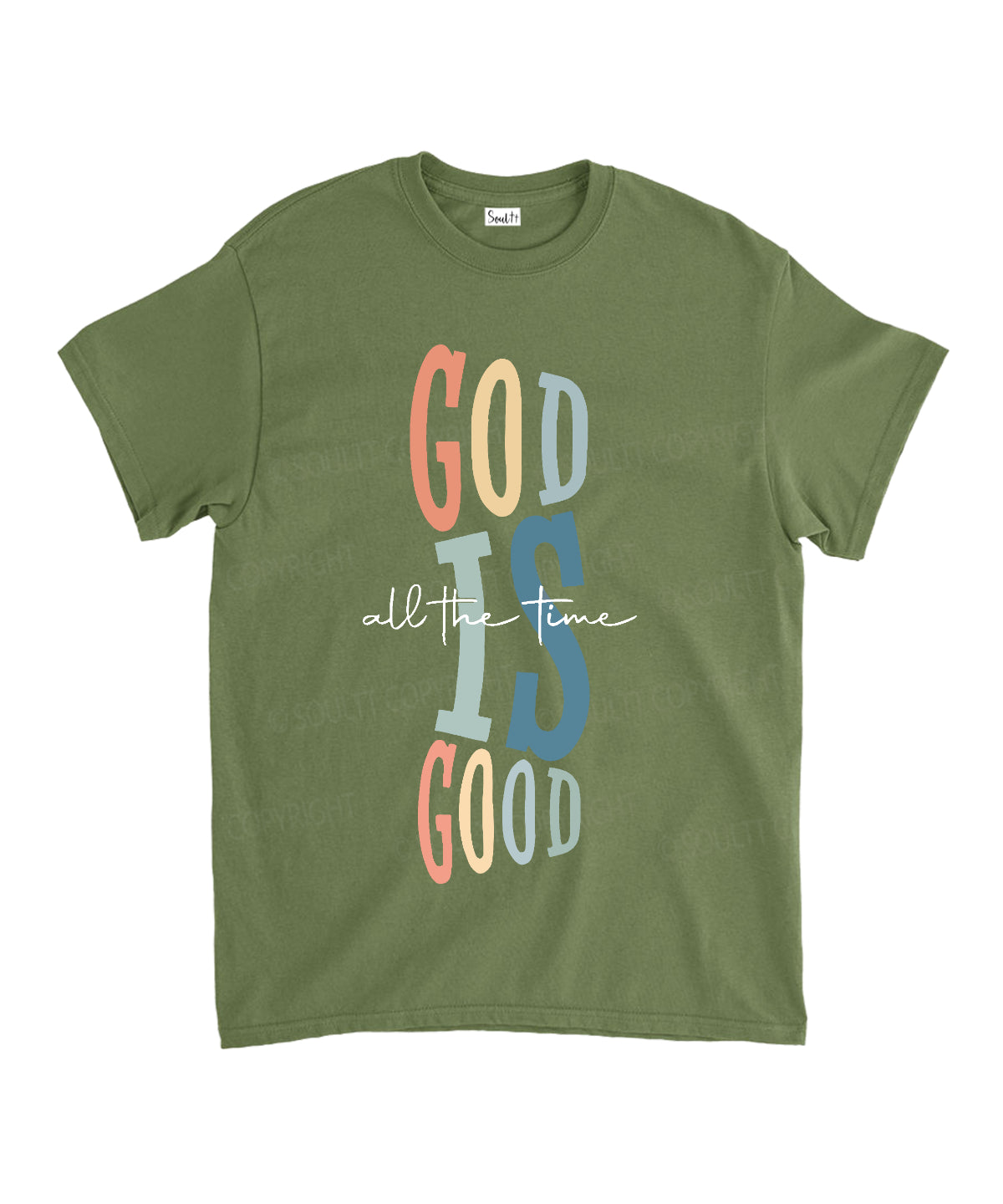 God Is Good Unisex Cotton Christian T-Shirt