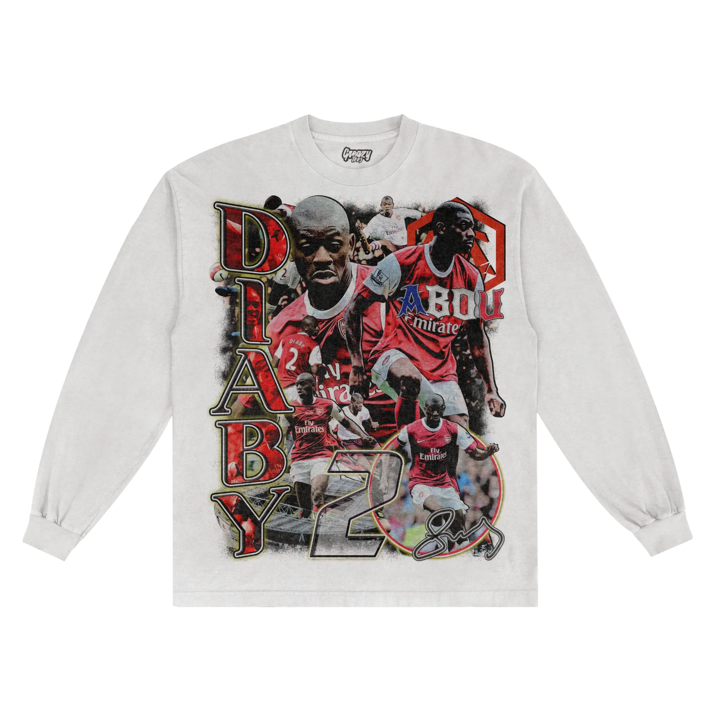 Abou Diaby Streets Won't Forget Long Sleeved Tee