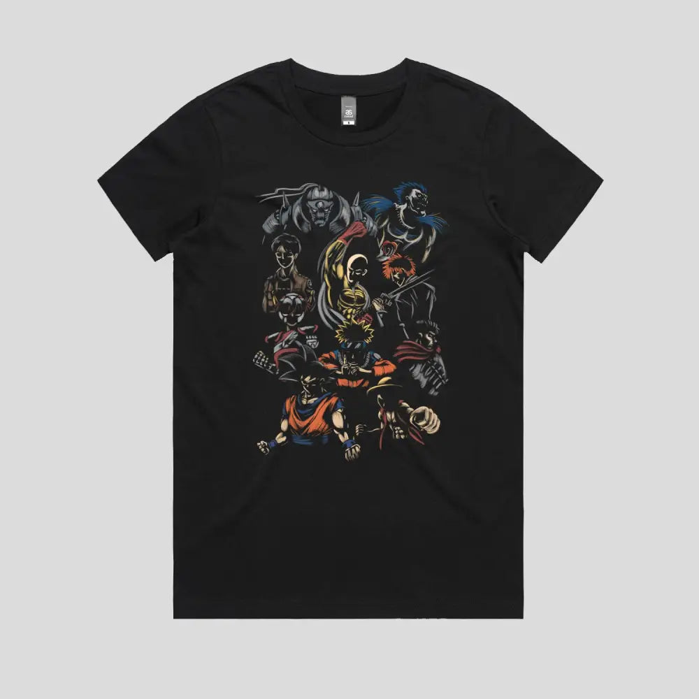 Anime Heroes T-Shirt