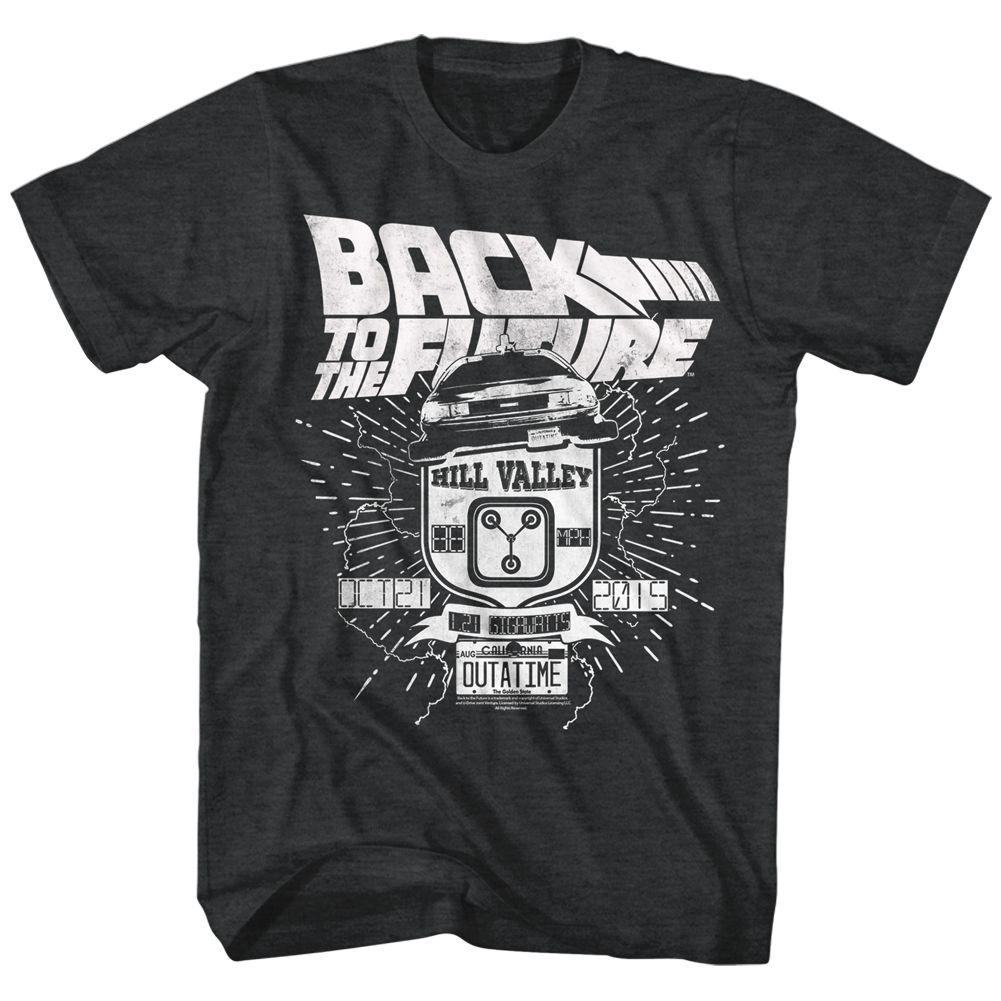 Back To The Future - Vintage Delorean Boyfriend Tee