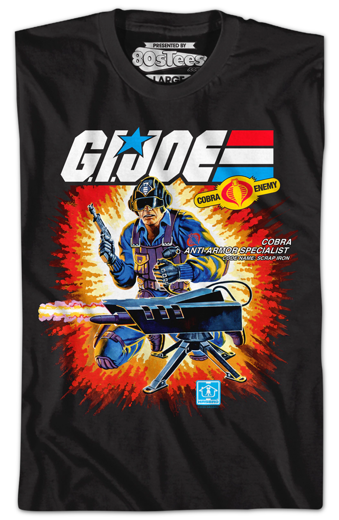Black Box Art Scrap Iron GI Joe T-Shirt