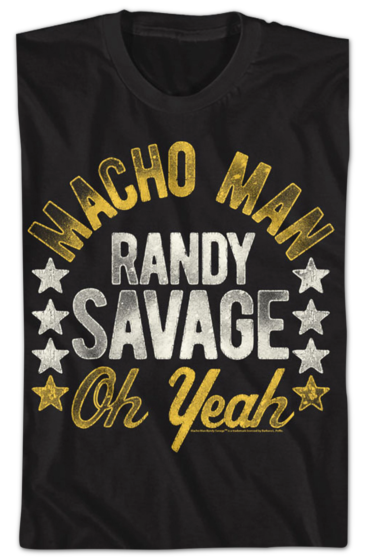 Black Macho Man Randy Savage Oh Yeah Shirt
