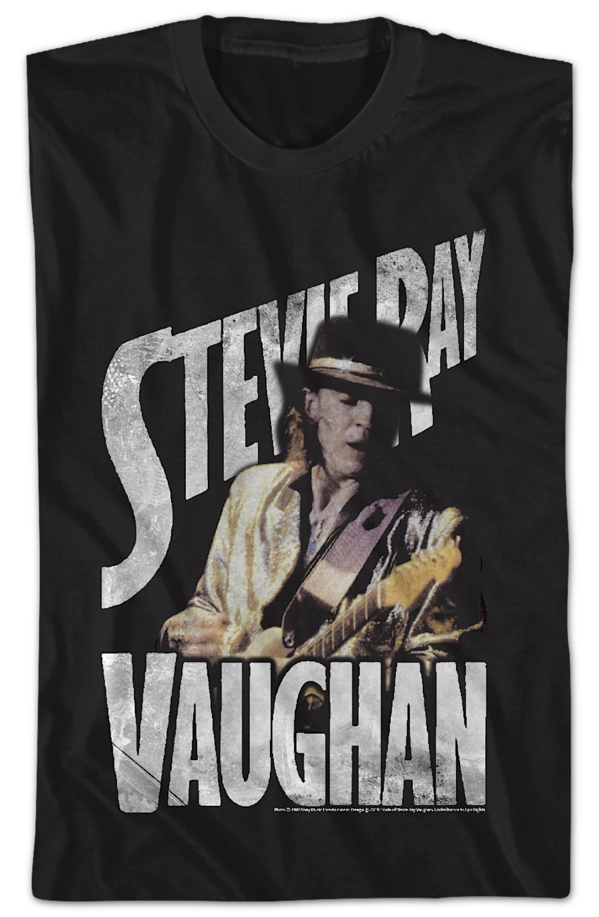 Black Stevie Ray Vaughan T-Shirt