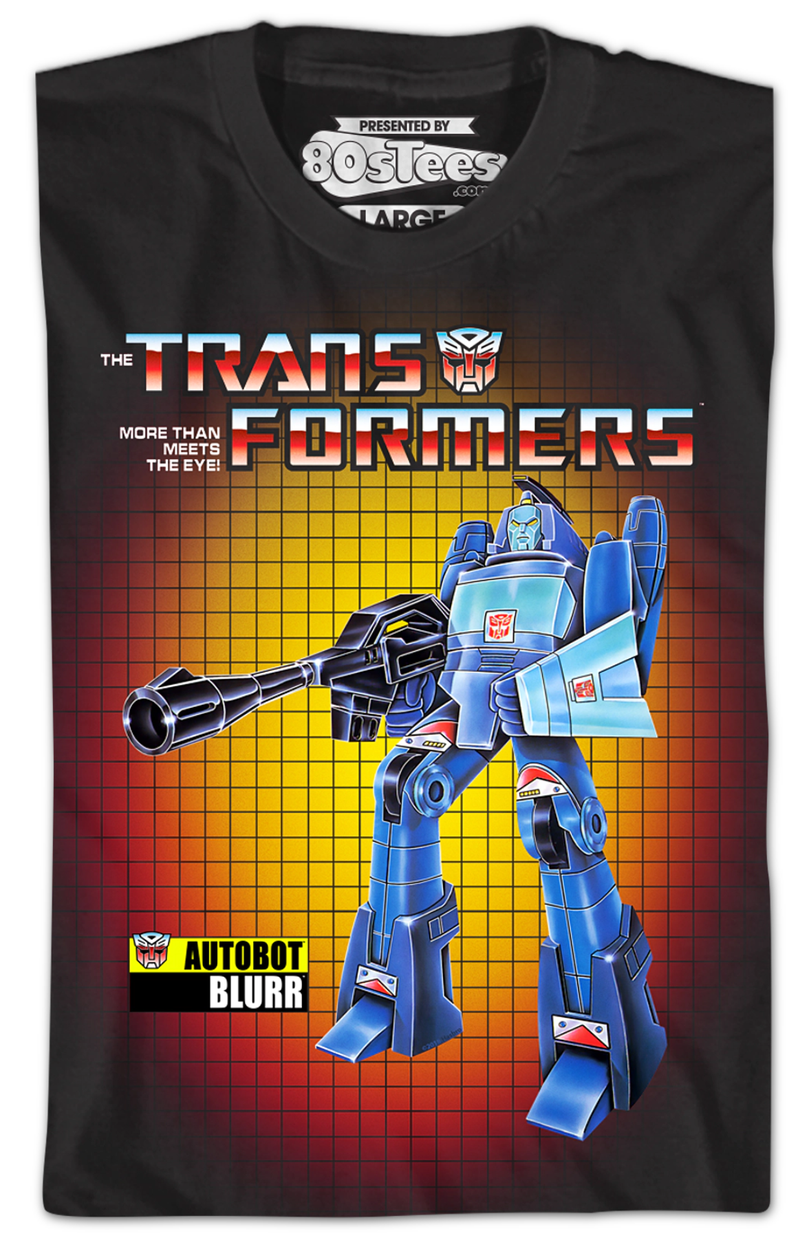 Box Art Blurr Transformers T-Shirt