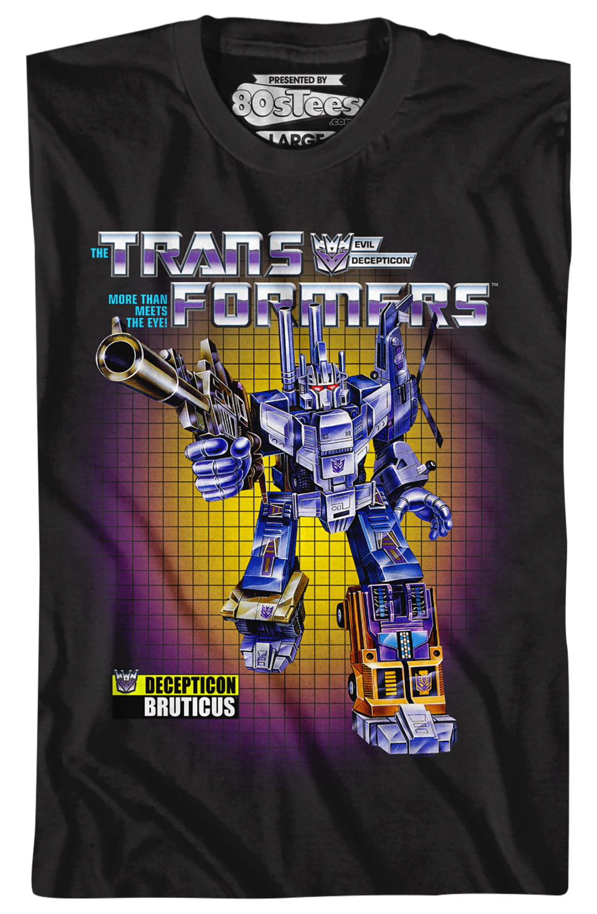 Box Art Bruticus Transformers T-Shirt
