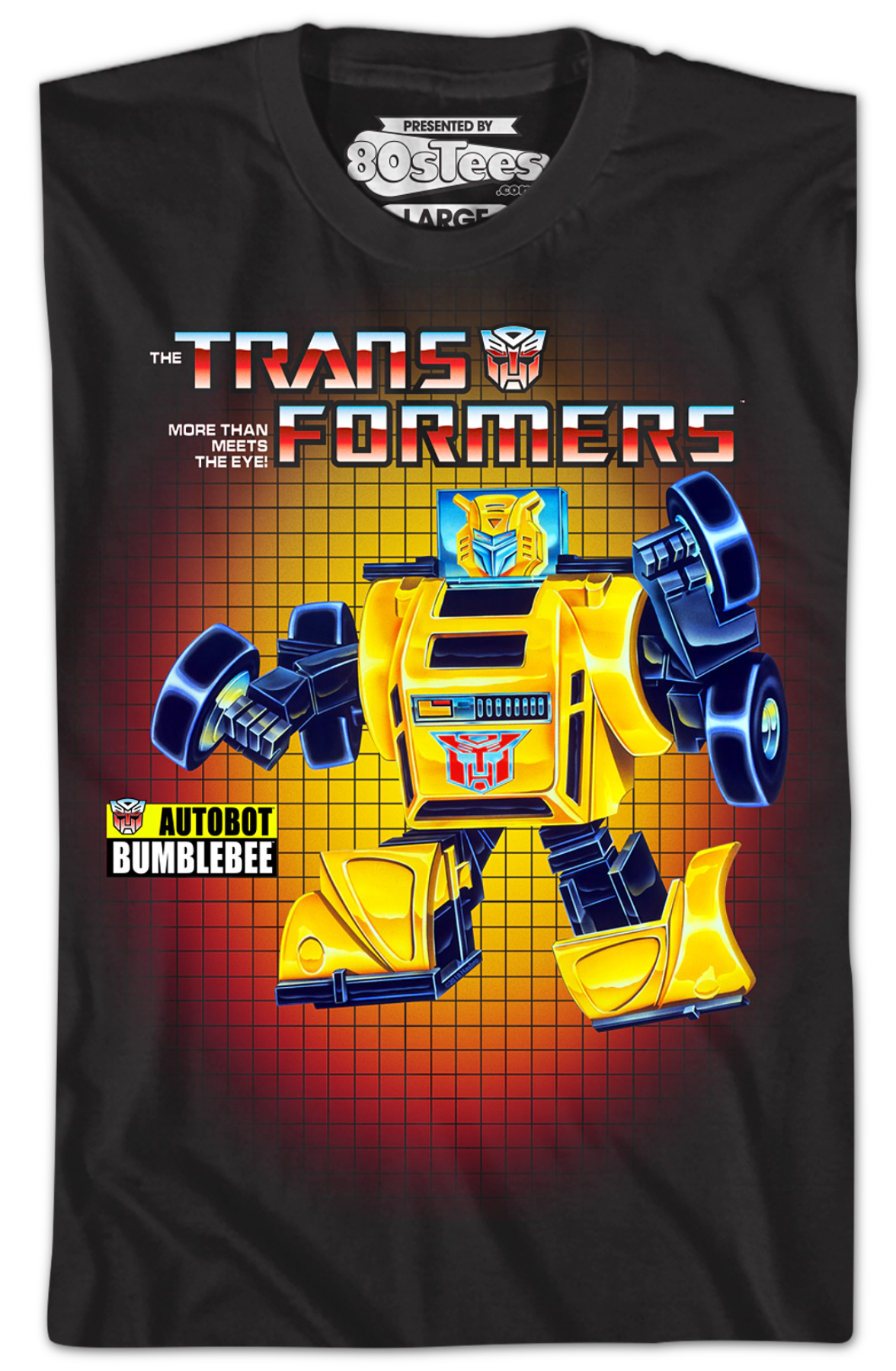 Box Art Bumblebee Transformers T-Shirt