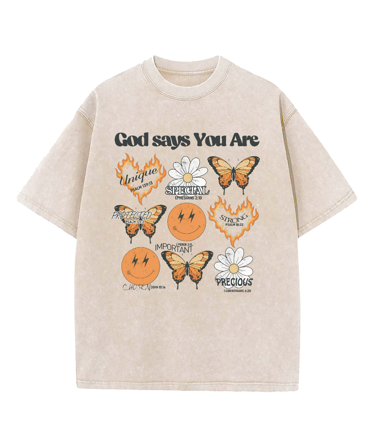 God Says You Are Washed Christian T-shirt