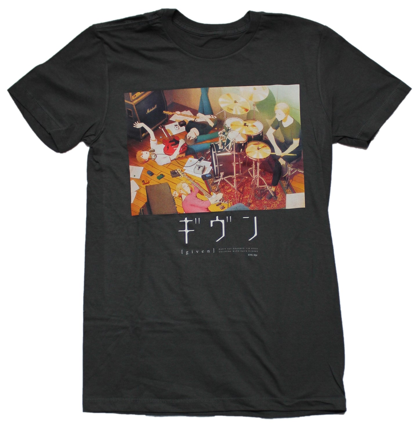 Given Anime Mens T-Shirt - Key Art Poster Image
