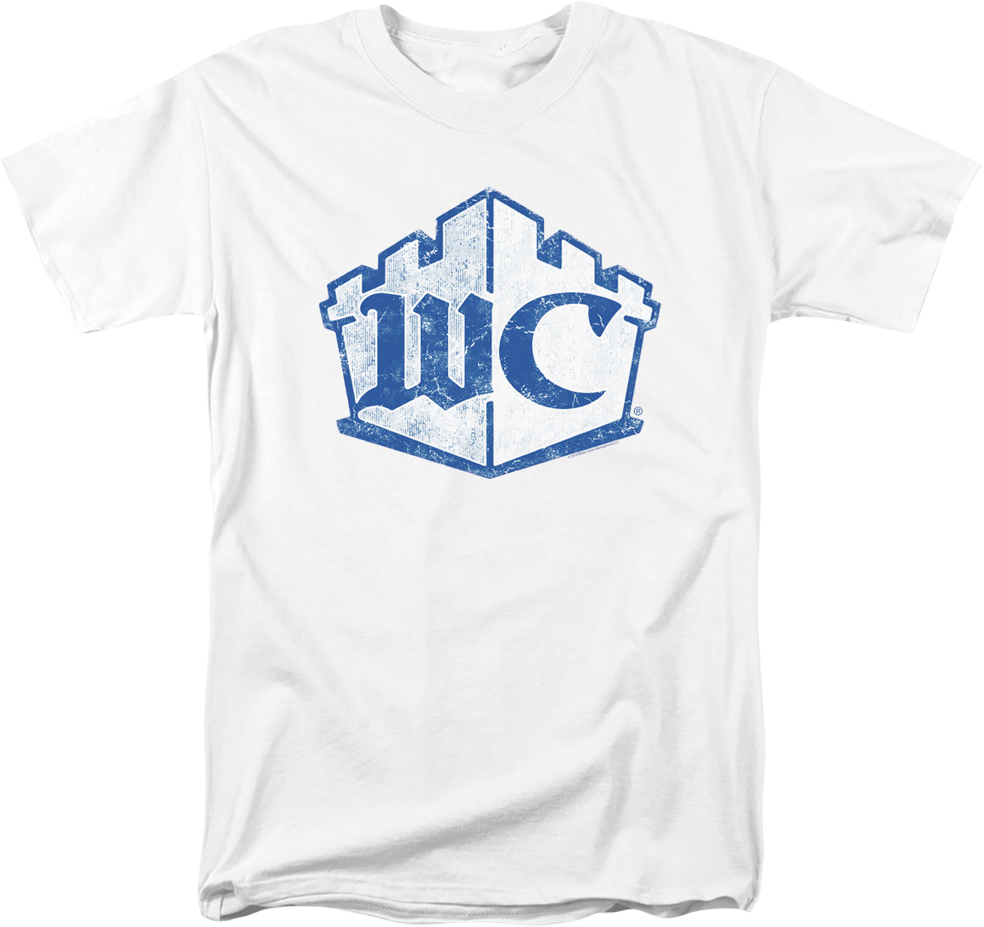 Classic Logo White Castle T-Shirt