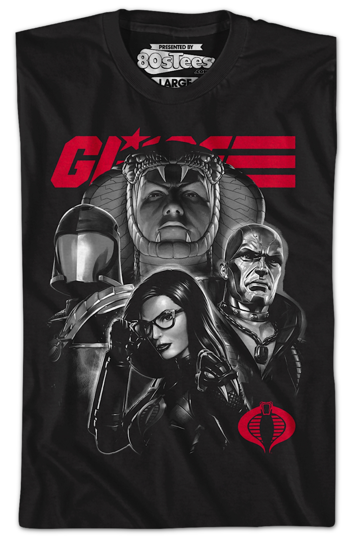 Cobra Villains Collage GI Joe T-Shirt
