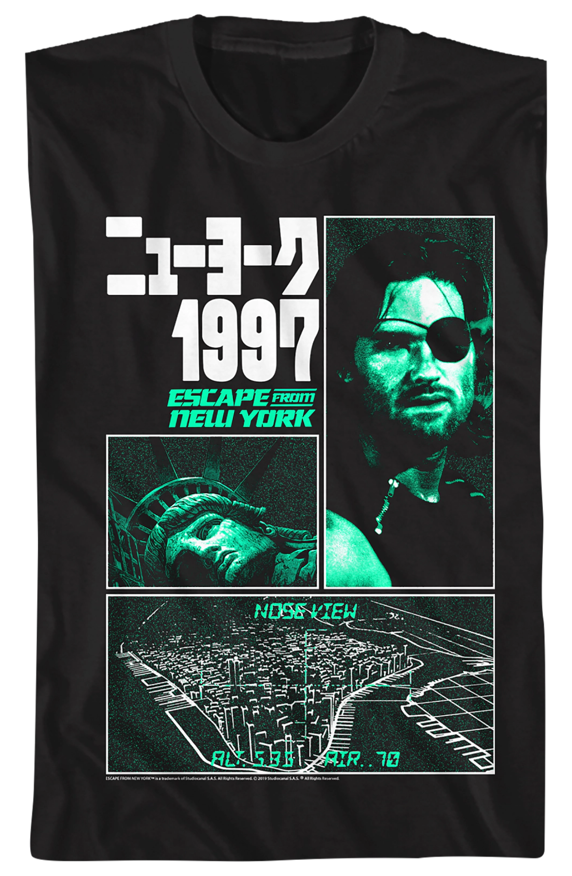 Collage Poster Escape From New York T-Shirt