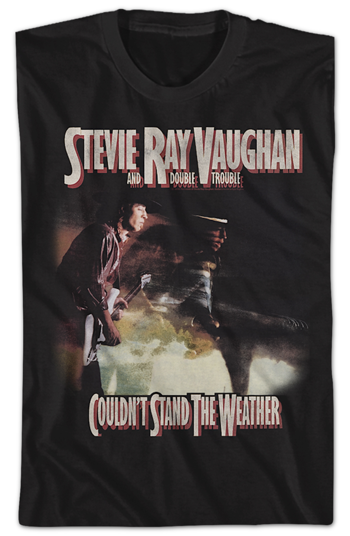 Couldn't Stand The Weather Stevie Ray Vaughan T-Shirt