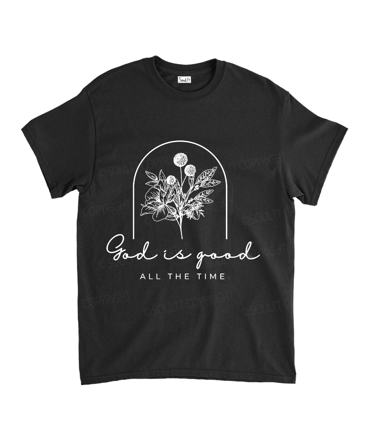 God Is Good Unisex Cotton Christian T-Shirt Style002
