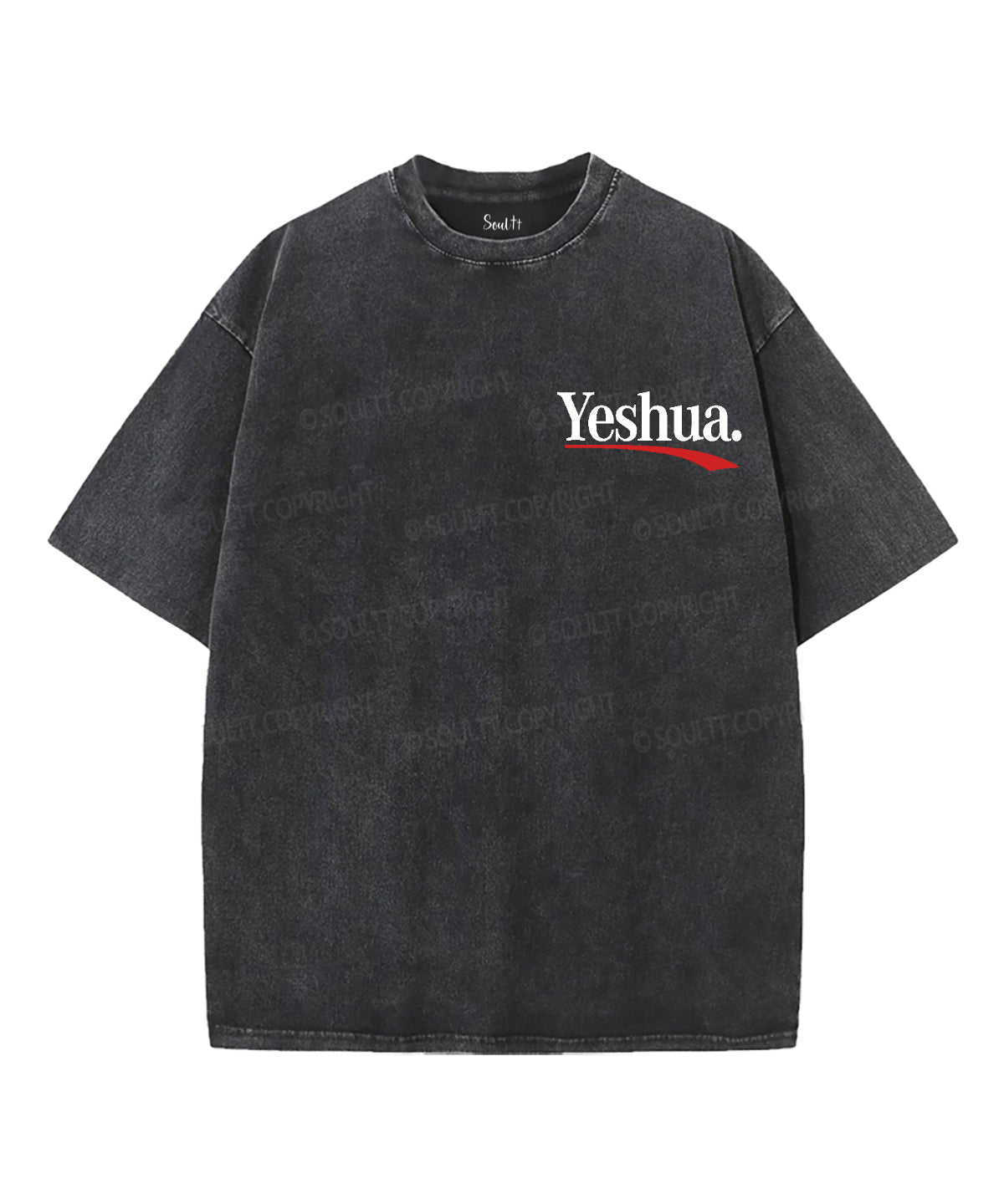 Yeshua Double Sided Unisex Washed Christian T-shirt