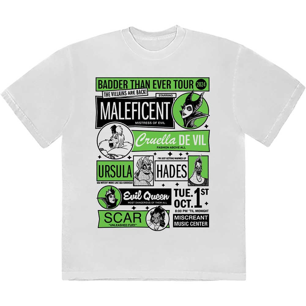 Badder Than Ever Tour T Shirt White