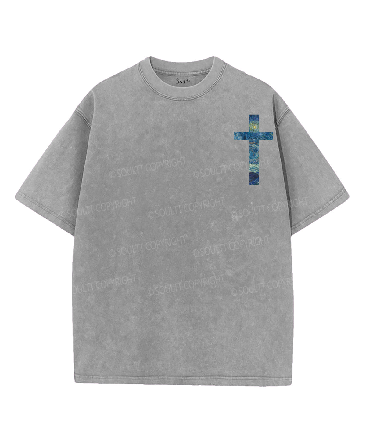 If The Stars Were Made To Worship Double Sided Unisex Washed Christian T-shirt