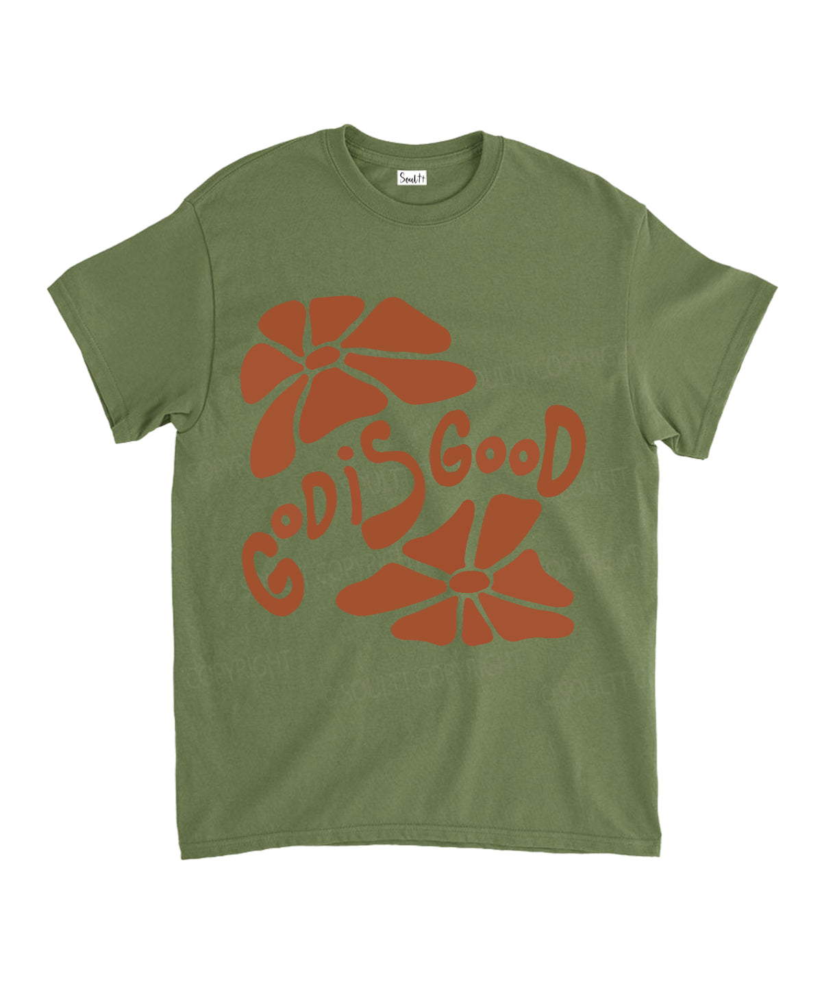God Is Good Unisex Cotton Christian T-Shirt Style001