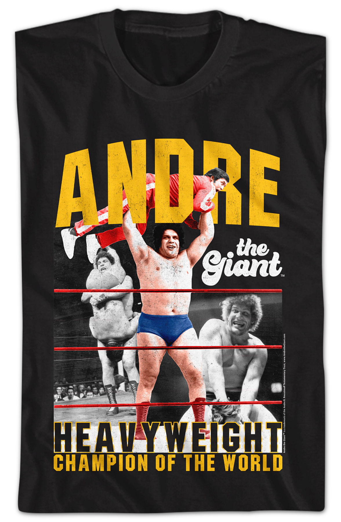 Heavyweight Champion Of The World Andre The Giant T-Shirt