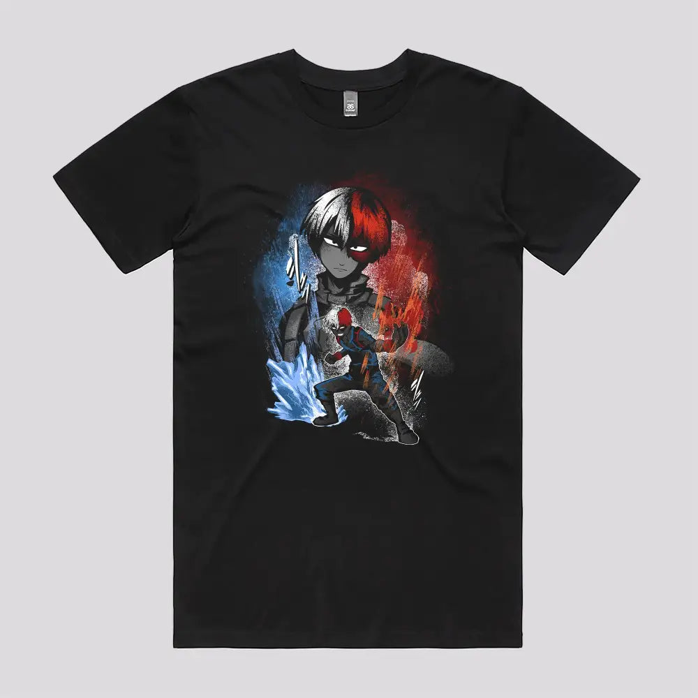 Hero Half Cold Half Hot T-Shirt