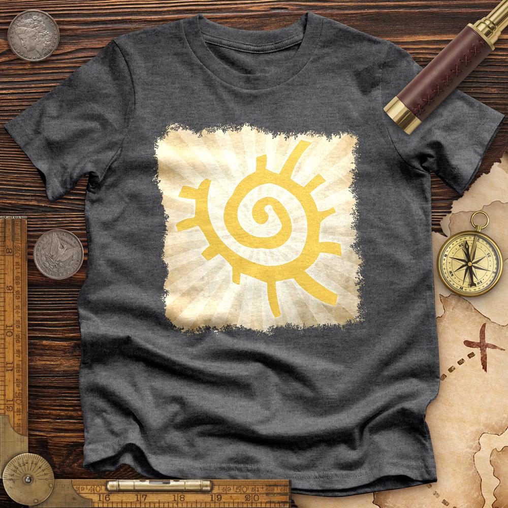 Native American Sun Symbol Premium Quality Tee