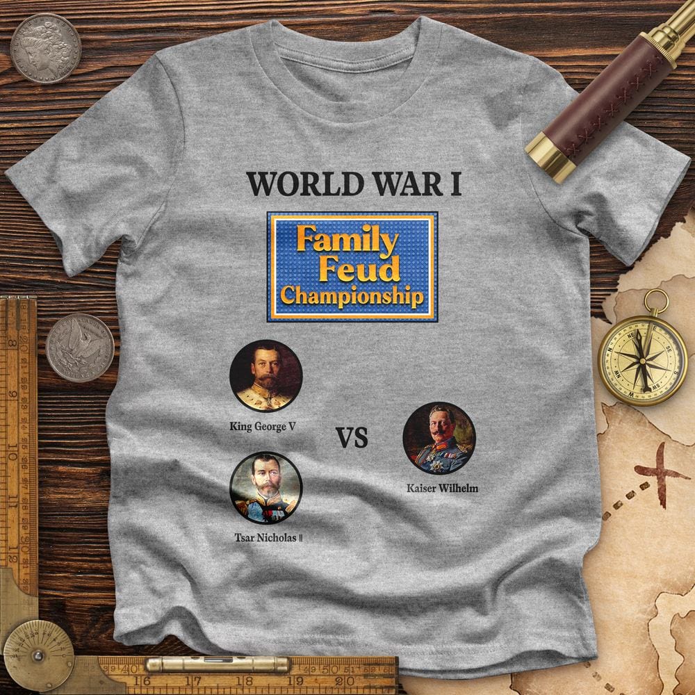 WW1 Family Feud Championship Premium Quality Tee