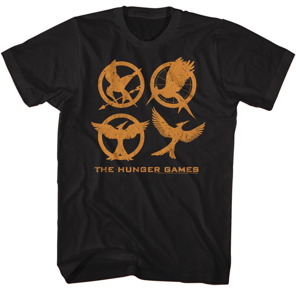 Hunger Games - Emblems Boyfriend Tee
