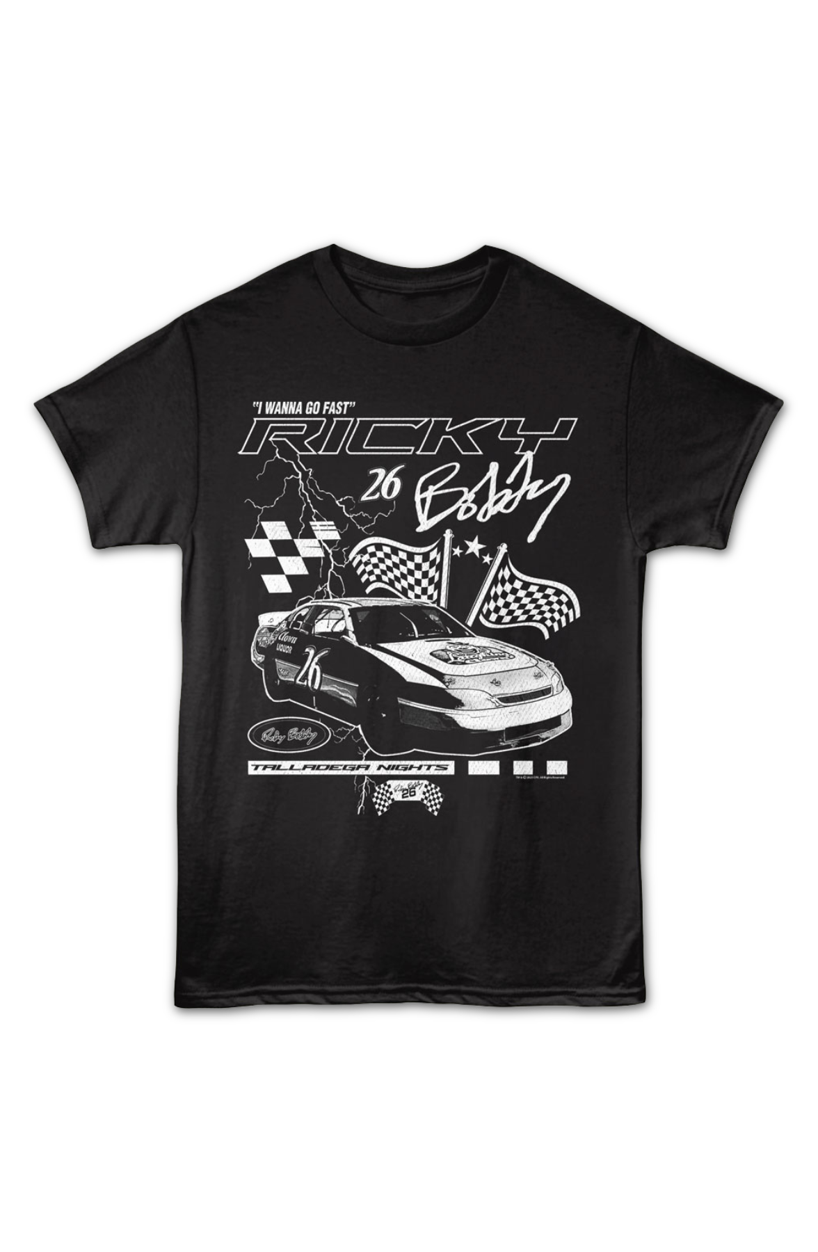 I Wanna Go Fast Talladega Nights T-Shirt