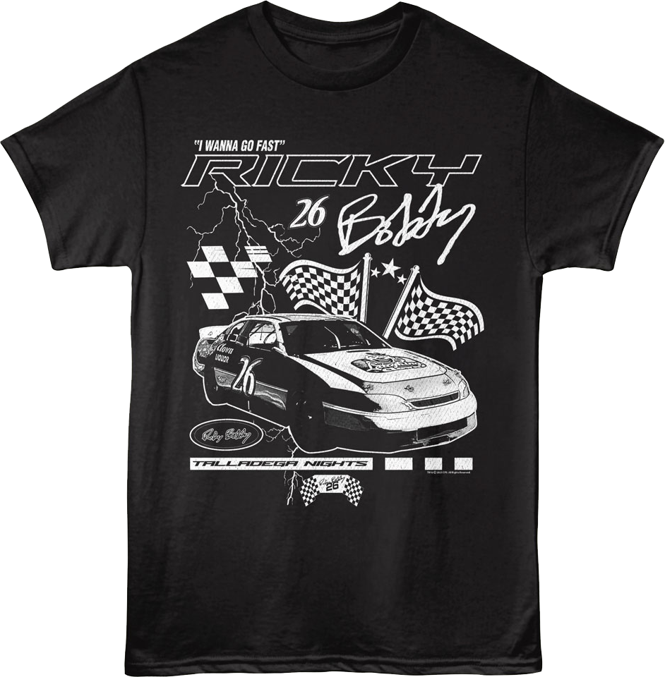 I Wanna Go Fast Talladega Nights T-Shirt