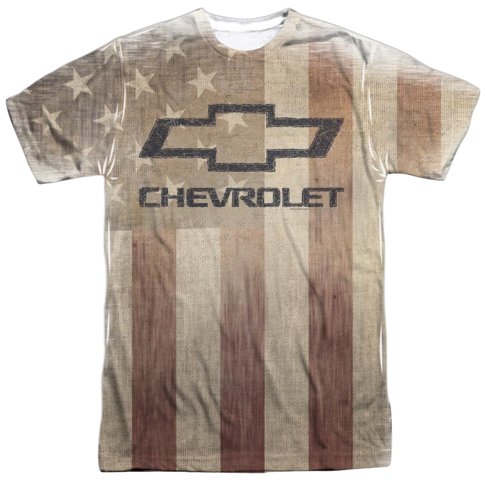 Chevy - American Pride Adult All Over Print 100% Poly T-Shirt