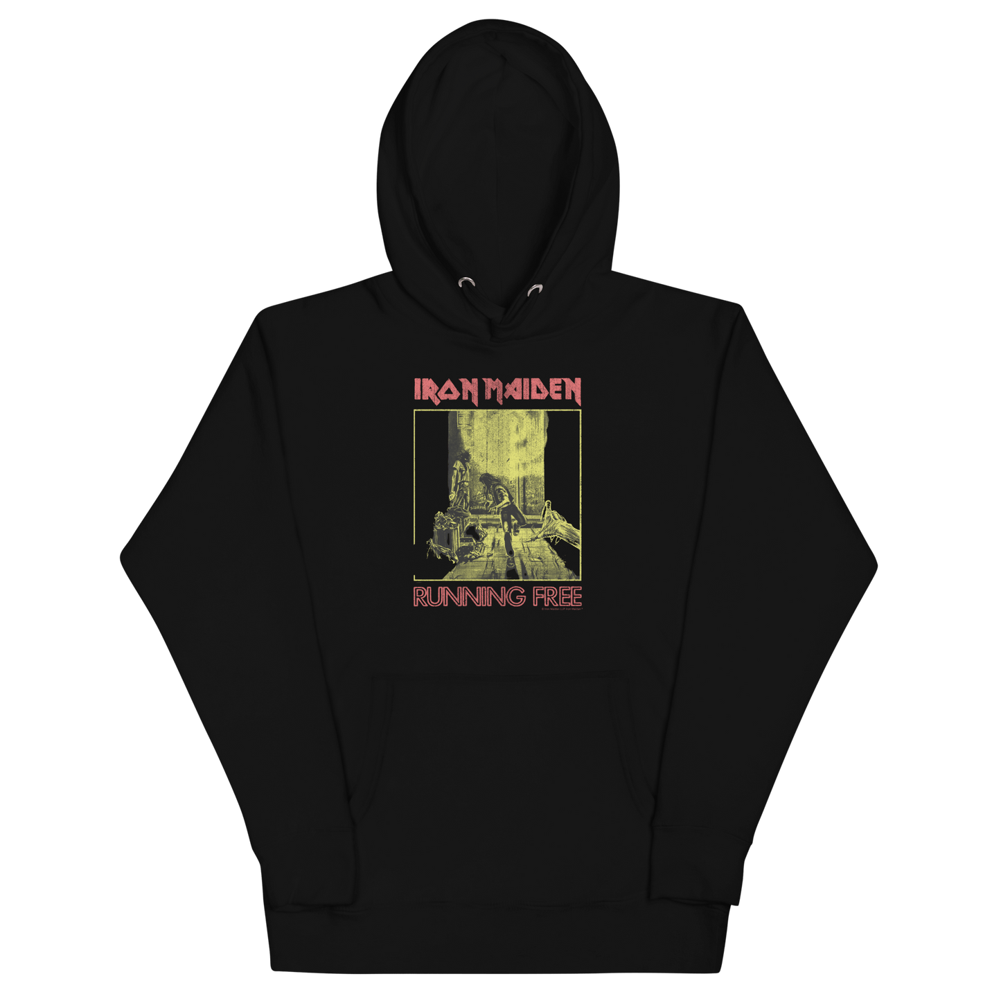 Iron Maiden Running Free Vintage Hoodie