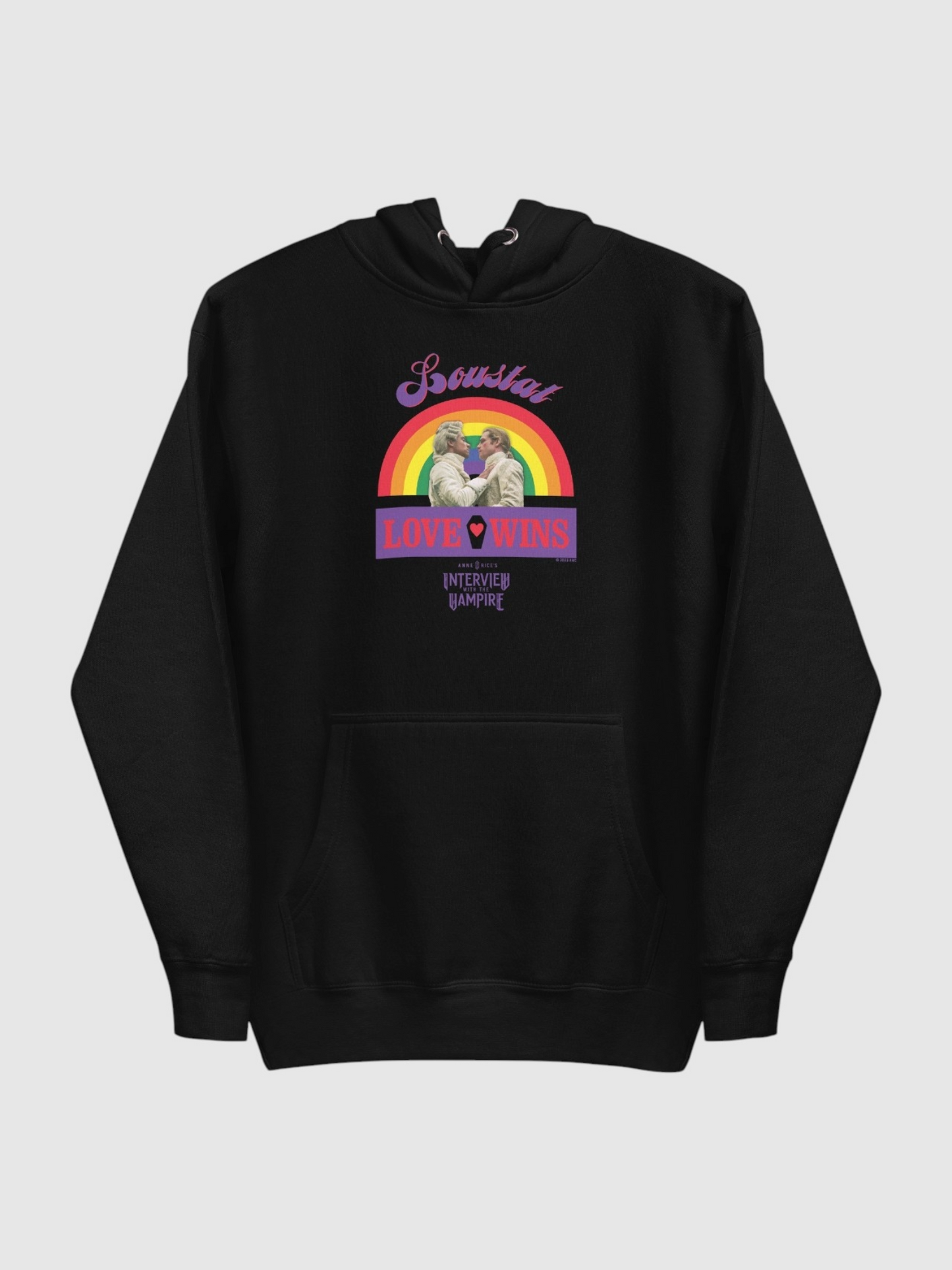 Interview With The Vampire Love Wins Adult Hoodie
