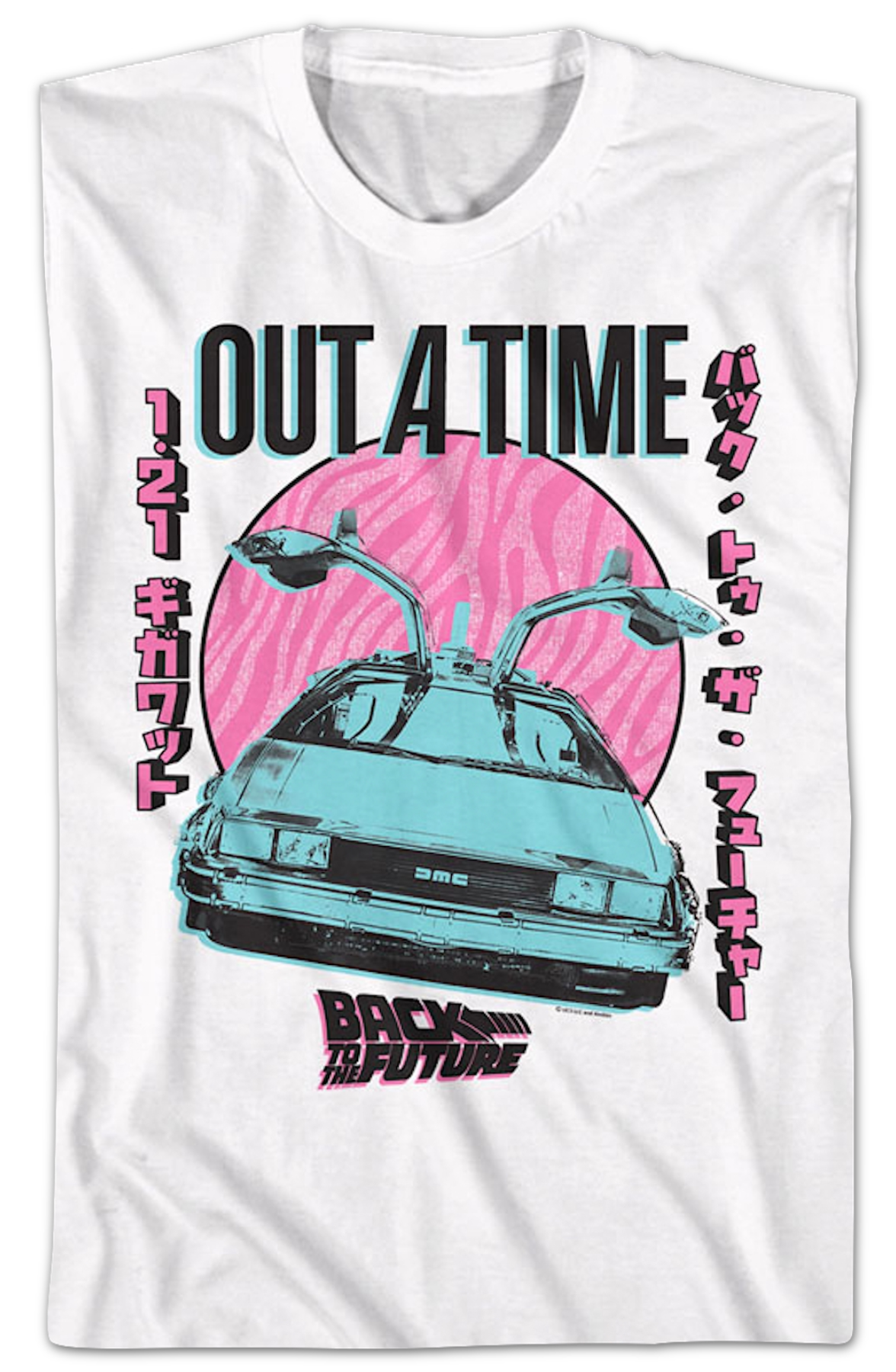 Japanese Pastel Poster Back To The Future T-Shirt