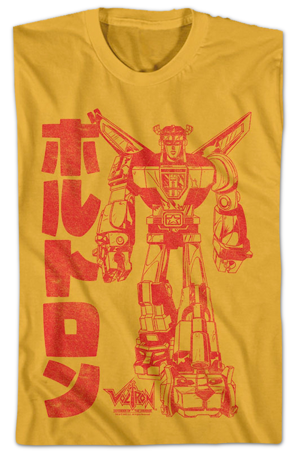 Japanese Text Voltron T-Shirt