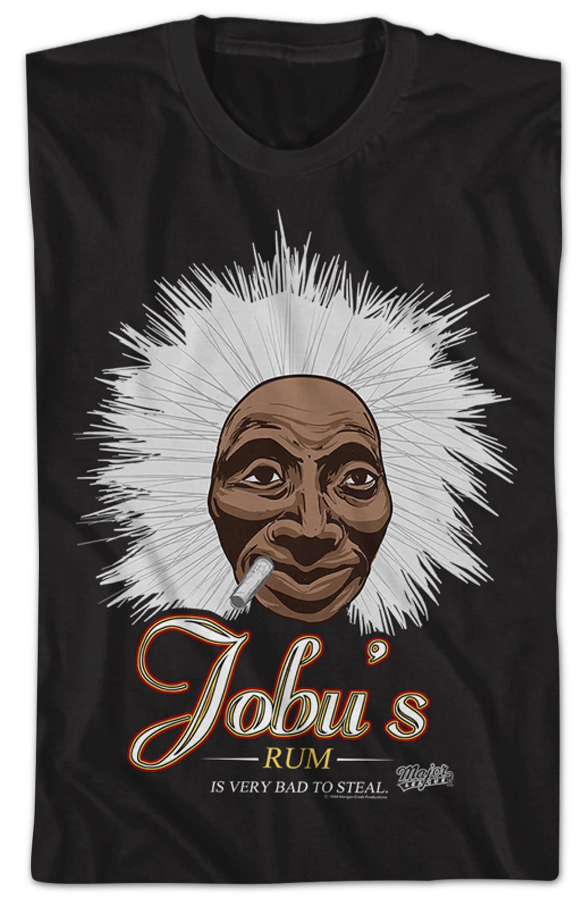Black Jobu's Rum Major League Shirt