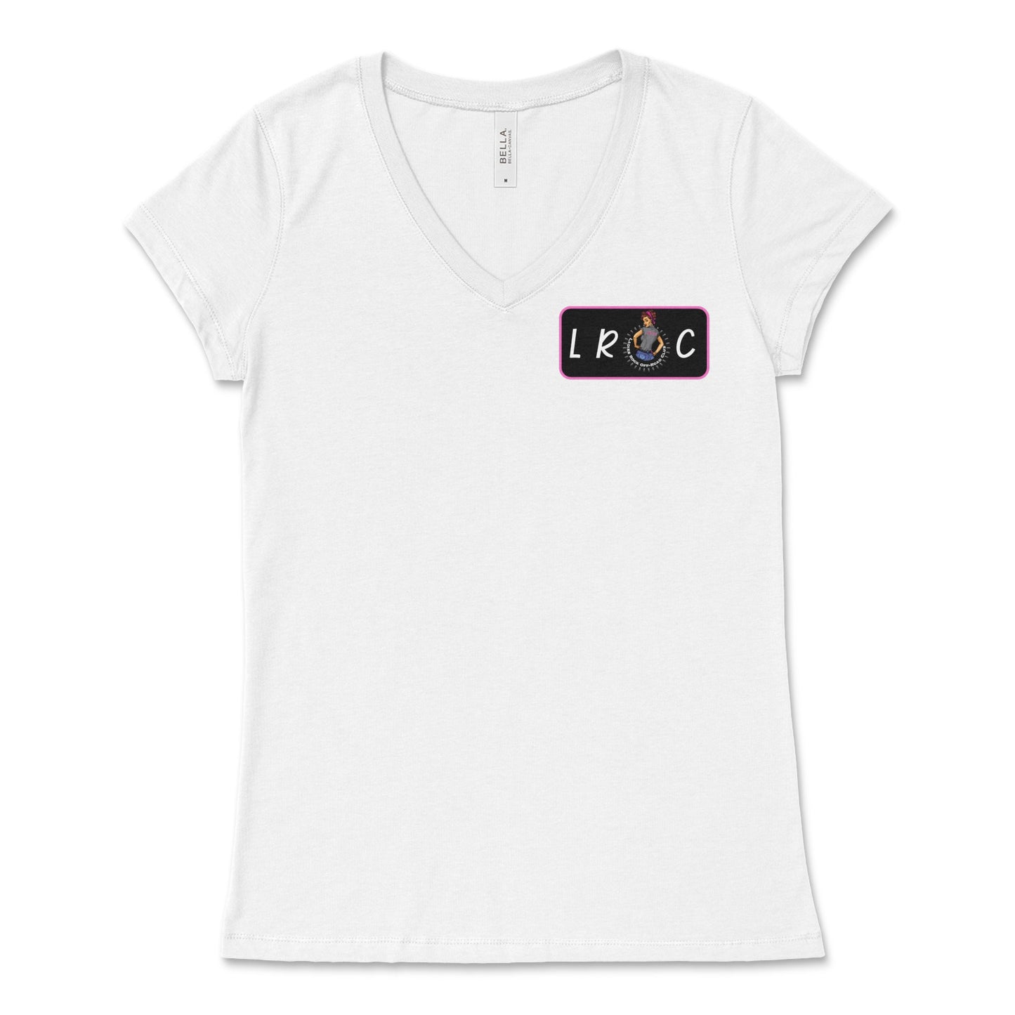 LROC Topographical Women's V-Neck Tee Shirt